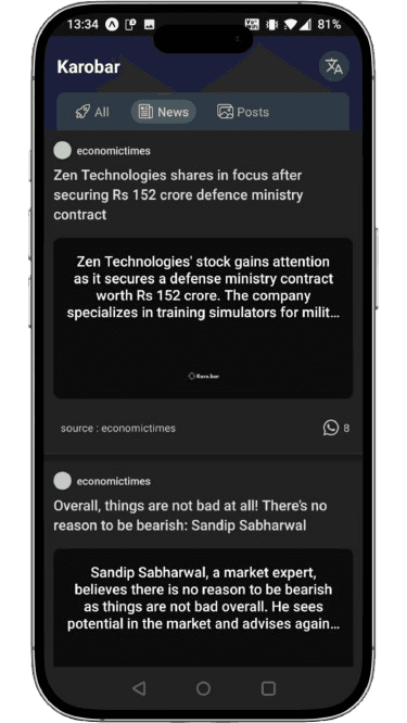 Karobar App Preview